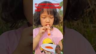 Adek Makan Sosia Pertama Kali #funny #lucu #cute