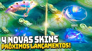 𝟰 𝗡𝗢𝗩𝗔𝗦 𝗦𝗞𝗜𝗡𝗦 𝗗𝗘 𝗢𝗨𝗧𝗨𝗕𝗥𝗢 𝗘 𝗡𝗢𝗩𝗘𝗠𝗕𝗥𝗢! ARLLOT COLLECTOR! VALE STAR ANUAL... MOBILE LEGENDS