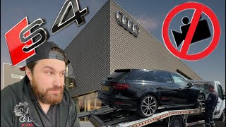 Idem prevziať rozobratú Audi S4 B9 priamo od Audi kde neuznali záruku , ZAKÁZALI mi natáčať  :-(