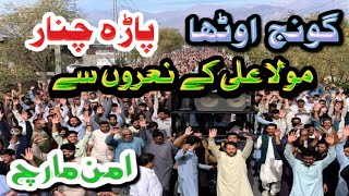 Parachinarjaloos aman march shia tori March 7-11-2024