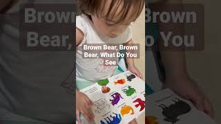 BOOK MOMENTS | Brown Bear, Brown Bear, What Do You See? #bookworm #ericcarle