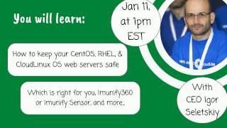 Live webinar: Keeping web servers safe and profitable with Imunify360