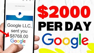 Earn Passive Income Using NEW GOOGLE HACK! ($2,000 Per Day) | Make Money Online