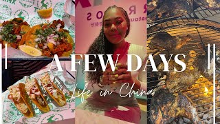 Weekly Vlog:Cooking Jerked Chicken + Caught an apt on fire +Mexican food