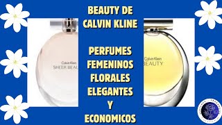 #Perfumes con Clase! #Beauty y Sheer Beauty de #CalvinKlein ❤️❤️❤️🥰🥰🥰