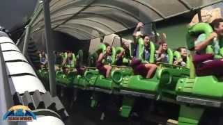 The Incredible Hulk Coaster Slow-Mo Highlight at Universal's Islands of Adventure