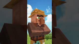 Villager Doing Slickback in Minecraft #minecraftpc