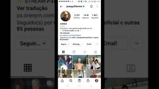 JOÃO GUILHERME ESTÁ SEGUINDO LARISSA MANUELA NO INSTAGRAM 😱