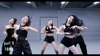 Itzy Cheshire dance tutorial mirror slow