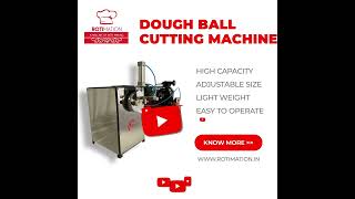 Dough ball making machine |  पेड़ा बनाने की मशीन by Rotimation