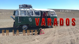 VARADOS EN RUTA NOS AYUDAN EN UN TALLER DE PERITO MORENO, MUCHO APOYO EN LAS REDES #kombihulk #kombi