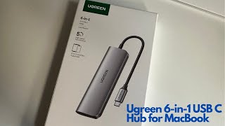 Ugreen 6 in 1 USB C Hub for MacBook (Unboxing & How to Set Up)