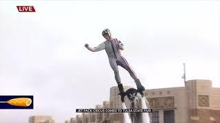 Live Jet Pack Show Flies High Above The Tulsa State Fair