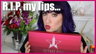 Jeffree Star Liquid Lipstick Swatches! Love Me Love Me Not Pinks and Reds