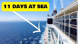 Crossing the ATLANTIC OCEAN on a cruise ship — what it's really like spending 11 days at sea