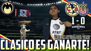 AMÉRICA 1-0 CHIVAS | CLASICA VICTORIA | ¡CHIVA NO LLORES! | GOLES Y REACCIONES