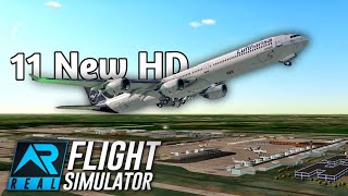 Reviewing 11 NEW HD Airports 🔥 Real Flight Simulator Stream