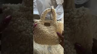 New Ugg mini bag😍 Ugg Maribel Sherpa Bag unboxing #ugg #uggbag #handbagunboxing #winterfashion #bag