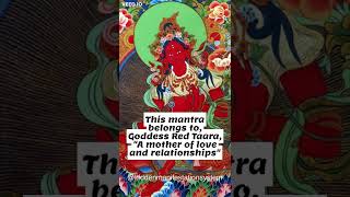 Red Tara Mantra for Love, Relationship and Marriage | Red Tara Mantra to Get Your EX Back #shorts