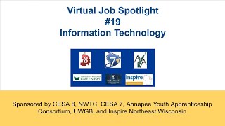 Virtual Job Spotlight 19 (Systems Manager, Operations Director for IT, Chief Technology Officer)