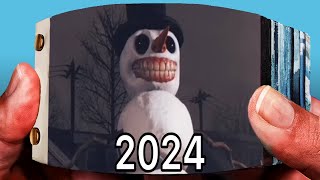 Evolution of Evil Snowman Flipbook