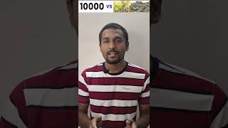 10,000 vs Indian High Return Stocks: The Ultimate Comparison Revealed! -2 #trending #shorts