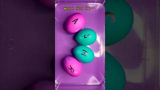 🟣 ASMR 🟢 Most satisfying egg surprise ASMR #shorts #asmr #mostsatisfying #eggsurprise #viralasmr