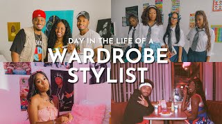 VLOG: A Day in the Life of a Wardrobe Stylist on a Film Set (Behind the Scenes) | Shanice G