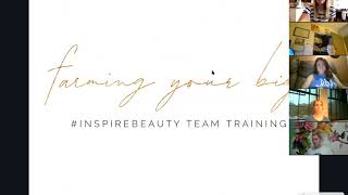 #inspirebeauty team training 9/16 - "Farming your BIZ"