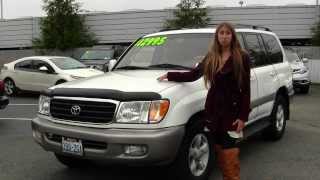 Virtual Walk Around Tour of a 1999 Toyota Land Crusier V8 at Nissan of the Eastside in Bellevue, WA