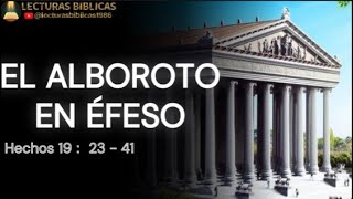 El alboroto en Éfeso-Hechos 19:23-41