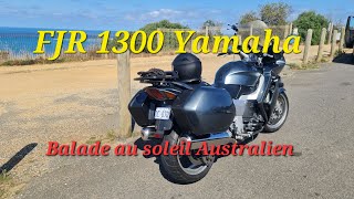 Balade en FJR 1300 Yamaha du cote de Anglesea Victoria Australie.