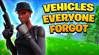 Fortnite Vehicles EVERYONE Forgot About 🥺😴