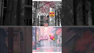 Pink vs Grey #viral #shortsfeed #popular #shorts