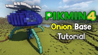 How to Build a Pikmin 4 Onion Base | Minecraft