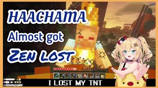 Haachama Almost got ZEN LOST at Zombie House in EN Server