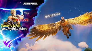 Fortnite Season 2 is Fun- Live with Viewers