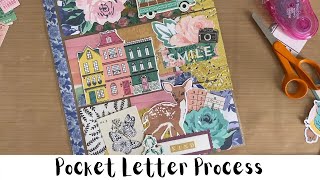 Flourish Pocket Letter Process | Happy Mail | Ep 2