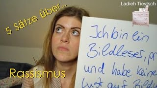 5 SÄTZE ÜBER.. MIGRANTEN #1 | Ladieh Tieytsch