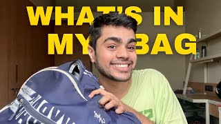 What’s in My Bag 🎒 | Honest Indian Medical (MBBS) Student