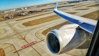 The BEST VIEW on a 757?! United Boeing 757-300 Take Off from Chicago O'hare Airport