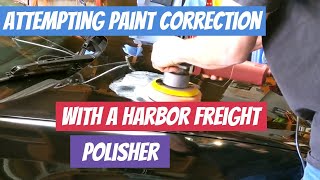 Attempting Paint Correction on my 12 Impala with a Harbor Freight Polisher