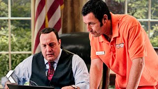 Meeting President Kevin James - Pixels | Adam Sandler