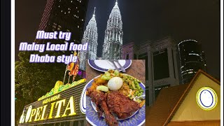 Malaysia street food || Local Malay food || nasi Kandar || nasi Lamak || street food Malaysia