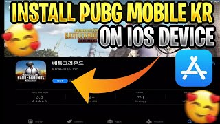 HOW TO DOWNLOAD PUBG MOBILE KR VERSION ON IOS DEVICE | INSTALL PUBG KOREAN ON I PHONE/IPAD