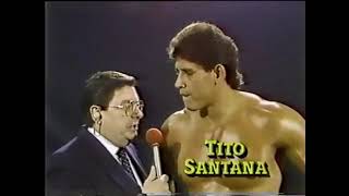 Randy Savage VS Tito Santana