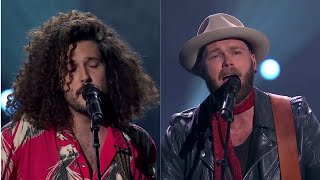 Luke Biscan vs Timothy Bowen - It Must Have Been Love | The Voice Australia 9 (2020) | Battle Rounds