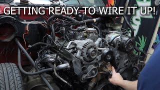 5 7 Vortec Swapped S10 Wire Prep and Junkyard Run