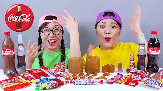 Makanan Penutup Coca Cola Mukbang DONA