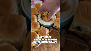 The ULTIMATE breakfast sliders! #foodshorts #sliders